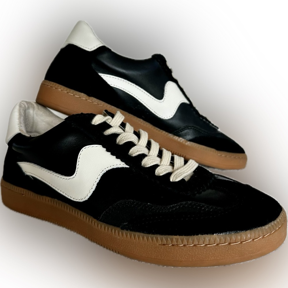 Dolce Vita Black and White Sneakers for Effortless Style